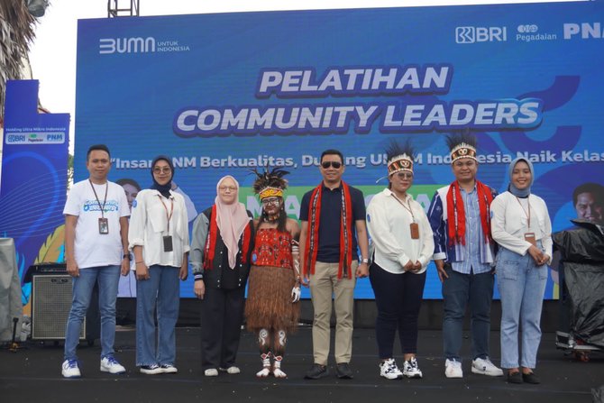 pnm gelar community leaders makassar ambon papua amp papua barat