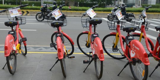 Bike Sharing di Jakarta Terbengkalai, Ini Kata Dishub DKI