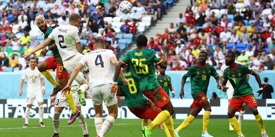 Hasil Piala Dunia 2022 Kamerun vs Serbia: Nonton Lagi Drama Enam Gol