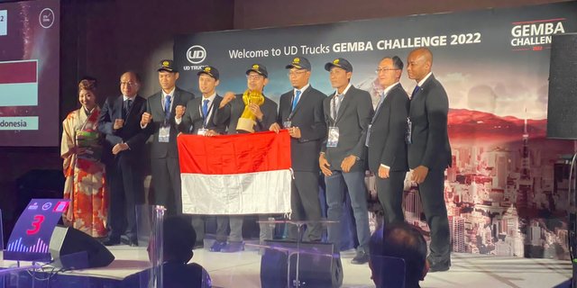 Tim Purnajual UD Trucks Indonesia Raih Juara 1 dan 2 Gemba Challenge 2022