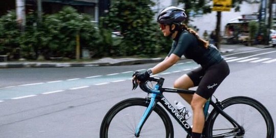 Intip Potret Alisia Rininta Pemain 'Takdir Cinta yang Kupilih' saat Olahraga