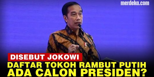 VIDEO: Daftar Lengkap Tokoh Berambut Putih yang Namanya Disebut Jokowi