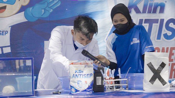 kampanye indonesia sehat berseri persembahan soklin antisep unicef indonesia dan pemprov jateng