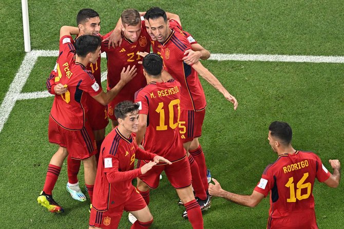 spanyol vs kosta rika di piala dunia 2022