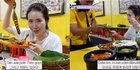 Wanita Korea Cantik Santap Masakan Khas Sunda, Bingung Cara Makan Petai