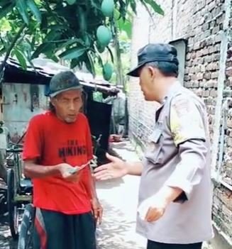 tukang becak asal madiun menolak blt dari pemerintah 039saya takut sekali pak039