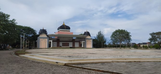 taman ratu safiatuddin lokasi safari anies baswedan