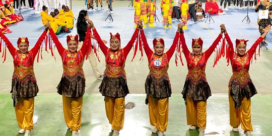 Wakili Sumbar, Tim Senam Perwosi Padang Panjang Tampil Sukses di Tingkat Nasional