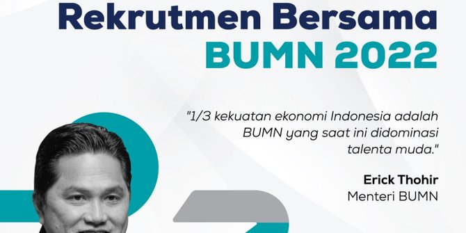 Catat, Ini Syarat dan Cara Mendaftar Rekrutmen BUMN Batch II