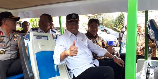 Uji Coba KA Makassar-Parepare, Menhub Budi: Cita-Cita Presiden Buat Trans Sulawesi
