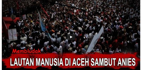 CEK FAKTA: Tidak Benar, Foto Ini Kerumunan Saat Kedatangan Anies di Aceh