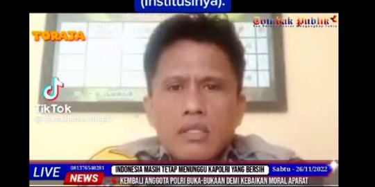 Viral Video Polisi di Tana Toraja Minta Polri Dibersihkan, Ini Kata Polda Sulsel