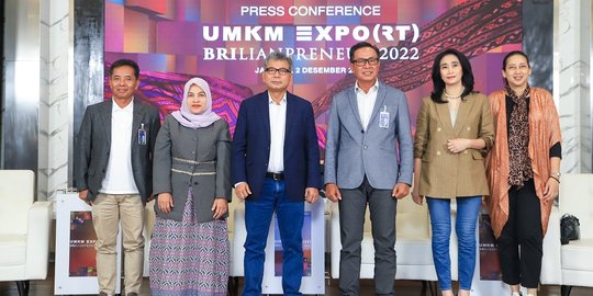 Bawa UMKM Indonesia Mendunia, BRI Selenggarakan UMKM EXPO (RT) BRILIANPRENEUR 2022