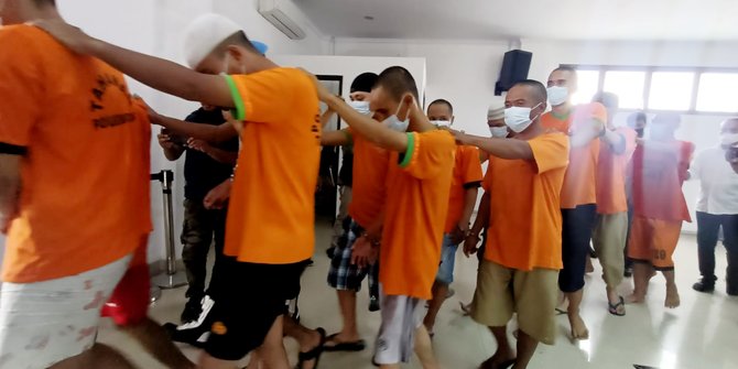 40 Pengedar dan Pengguna Narkoba di Kabupaten Bogor Terjaring Operasi Antik Lodaya