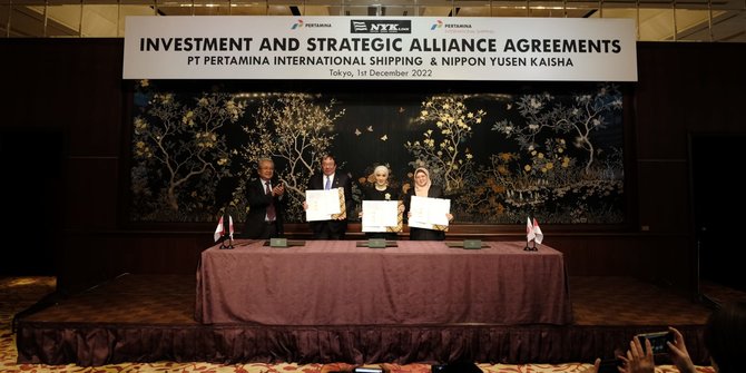 PIS Resmi Kerja Sama dengan NYK, Siap Gempur Pasar LNG Internasional