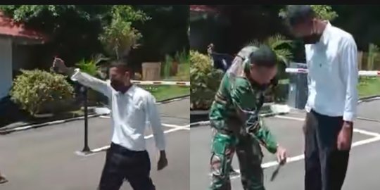 Calon TNI Dites Gerakan Berbaris, Aksinya Justru Bikin Ngakak dan Viral