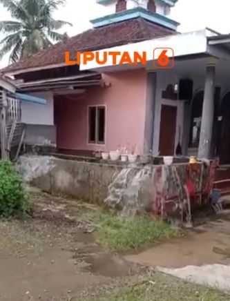 guncangan gempa garut sampai bikin air kolam musala tumpah ini videonya