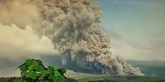 Penampakan Gunung Semeru yang Muntahkan Awan Panas Guguran Sejauh 7 Km