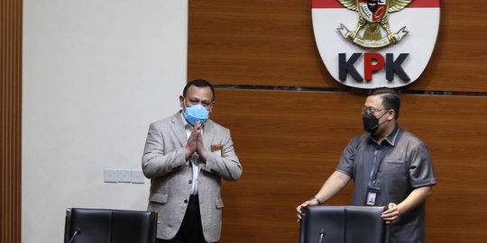 KPK Jelaskan Firli Bahuri Satu Acara dengan Bupati Bangkalan Tersangka Suap Jabatan