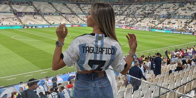 7 WAGs Cantik Timnas Argentina, Bikin Albiceleste Gacor di Piala Dunia 2022