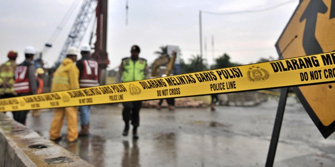 Pulang Kerja, Pekerja Dibacok Begal Bertubi-tubi Saat Melintas Cibitung Bekasi