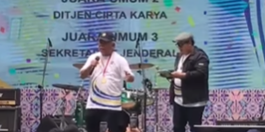 'Pak Bas Serba Bisa', Momen Menteri Basuki Asyik Ngerapp, Dikomentari Rapper Ternama