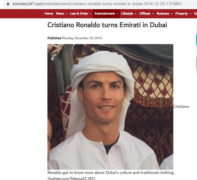 cek fakta hoaks cristiano ronaldo masuk islam saat piala dunia qatar