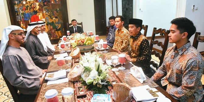 Ngunduh Mantu Kaesang-Erina, Jokowi Undang Presiden UEA