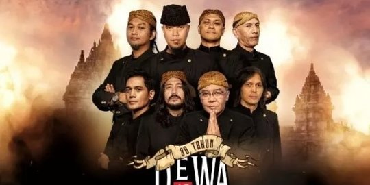 Potret Keseruan Konser Dewa 19 di Madiun, Virzha-Ello-Ari Lasso Bikin Heboh Penonton