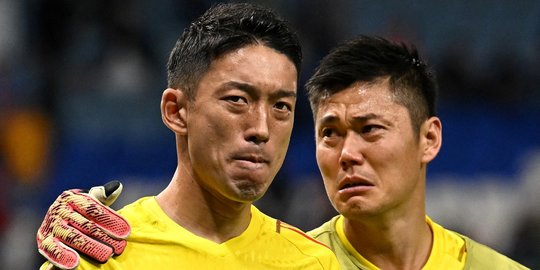 Isak Tangis Pemain Timnas Jepang Usai Tersingkir dari Piala Dunia 2022