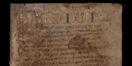 Manuskrip Kuno Berusia 1.200 Tahun Ungkap Kata Tersembunyi Nama Sosok Perempuan