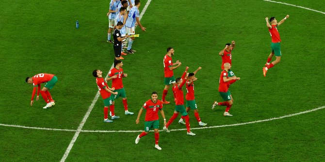Momen Dramatis Maroko Pulangkan Spanyol Lewat Adu Penalti