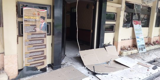 Polri: Beberapa Anggota Polsek Astana Anyar Terluka Akibat Bom Bunuh Diri
