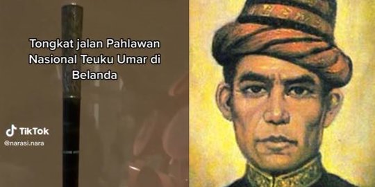 Tongkat & Gelas Pahlawan Aceh Teuku Umar Ternyata Ada di Belanda, ini Penampakannya