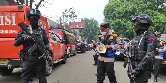 Pelaku Bom Bunuh Diri di Kantor Polsek Astana Anyar Beraksi Sendiri