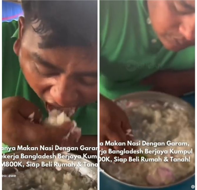 viral pria rela makan nasi garam selama 19 tahun berhasil kumpulkan rp28 miliar