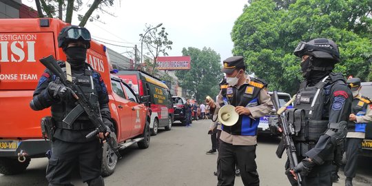 Bom Bunuh Diri di Polsek Astana Anyar, Densus 88 Geledah Rumah di Sukoharjo