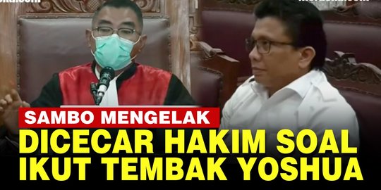 VIDEO: Hakim Korek Kejujuran Ferdy Sambo, Saudara Ikut Tembak Yoshua?