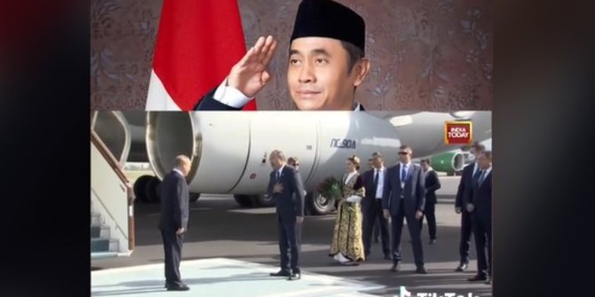 CEK FAKTA: Hoaks Video Presiden Putin Tiba di Indonesia untuk Bertemu Lord Rangga
