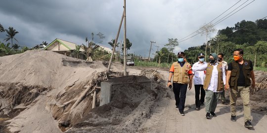 BNPB Beri Bantuan Rp250 Juta untuk Penanganan Erupsi Gunung Semeru