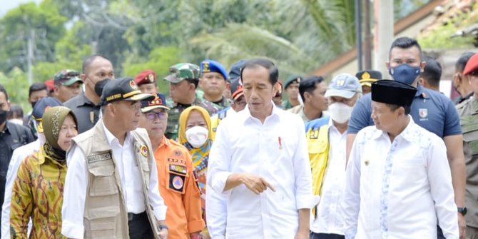 Pesan Jokowi ke Korban Gempa Cianjur: Bantuan untuk Perbaiki Rumah, Jangan Beli Motor