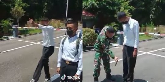 Kelakuan Calon Tentara ini Bikin Anggota TNI Emosi Setengah Mati, Temannya Ngakak