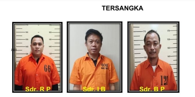 Penampakan Ismail Bolong Pakai Baju Oranye Khas Tahanan Polisi