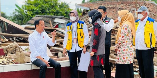 Jokowi Instruksikan Pembangunan Sekolah Terdampak Gempa Cianjur Selesai Tiga Bulan