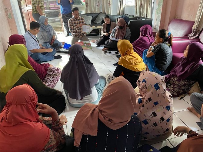 pt pnm amp unilever indonesia jalani program ibu sehat keluarga sejahtera