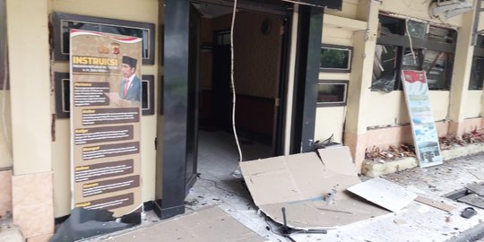 Kantor Polsek Astana Anyar Rusak, Layanan Dipindah Sementara Waktu