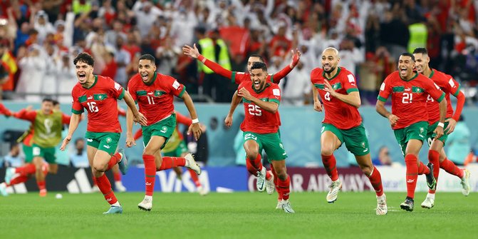 Lolos 8 Besar Piala Dunia 2022, Pesanan Jersey Timnas Maroko Meledak