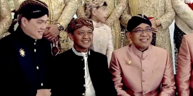 Penjelasan Jokowi soal Keterlibatan Menteri dalam Acara Pernikahan Kaesang-Erina