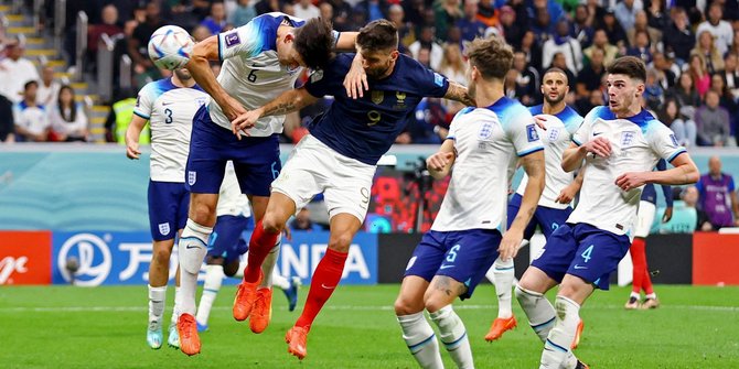 Momen Prancis Singkirkan Inggris dari Piala Dunia 2022