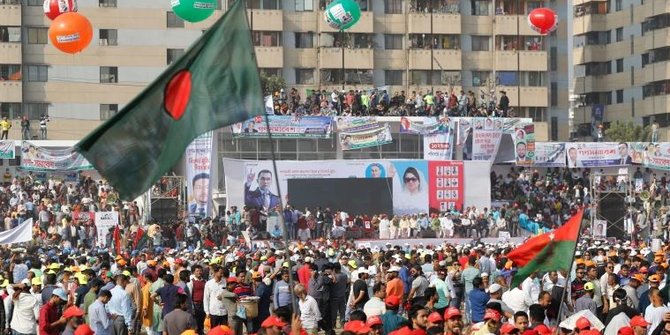 Puluhan Ribu Warga Bangladesh Demo Tuntut Perdana Menteri Sheikh Hasina Mundur